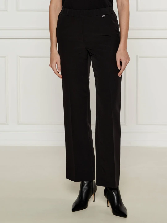 Zdjęcie produktu Marc Cain Spodnie | flare fit czarny