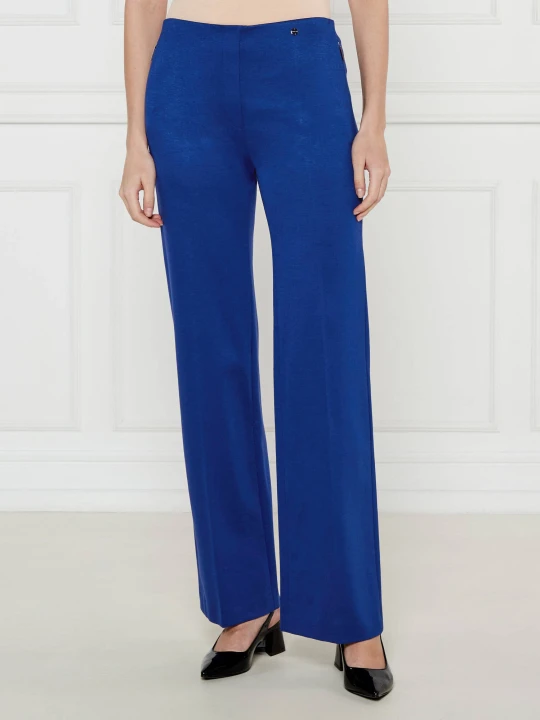 Zdjęcie produktu Marc Cain Spodnie | flare fit | high waist granatowy