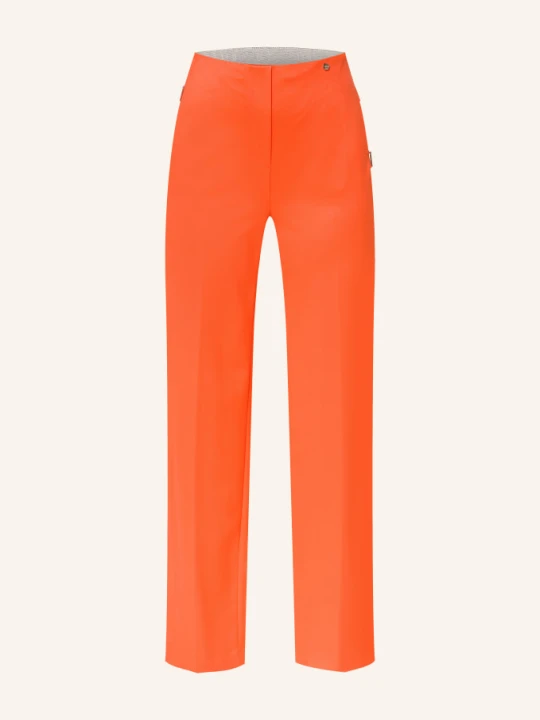 Zdjęcie produktu Marc Cain Spodnie Marlene Z Dżerseju rot 223 bright tomato
