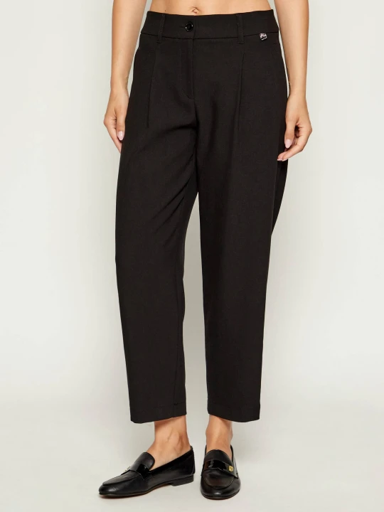 Zdjęcie produktu Marc Cain Spodnie | Relaxed fit czarny