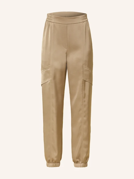 Zdjęcie produktu Marc Cain Spodnie Satynowe Rhodos W Stylu Dresowym beige