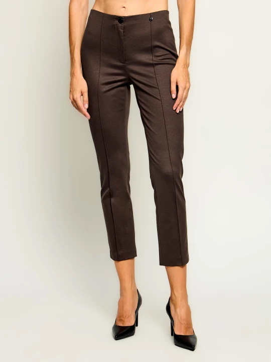 Zdjęcie produktu Marc Cain Spodnie | Slim Fit brązowy