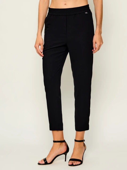 Zdjęcie produktu Marc Cain Spodnie | Tapered fit czarny