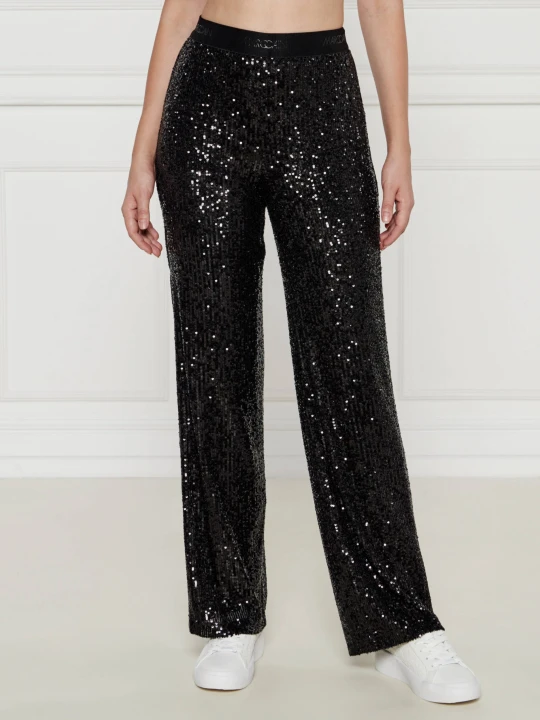 Zdjęcie produktu Marc Cain Spodnie WASHINGTON | flare fit czarny
