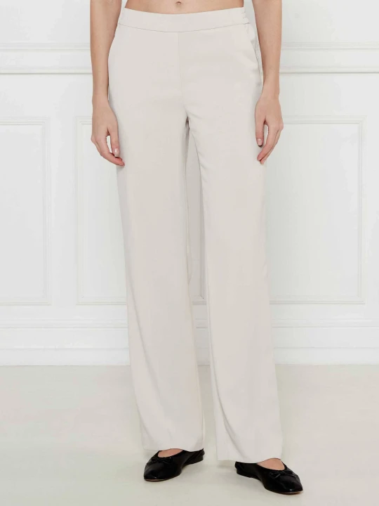 Zdjęcie produktu Marc Cain Spodnie WASHINGTON | Loose fit | regular waist beżowy