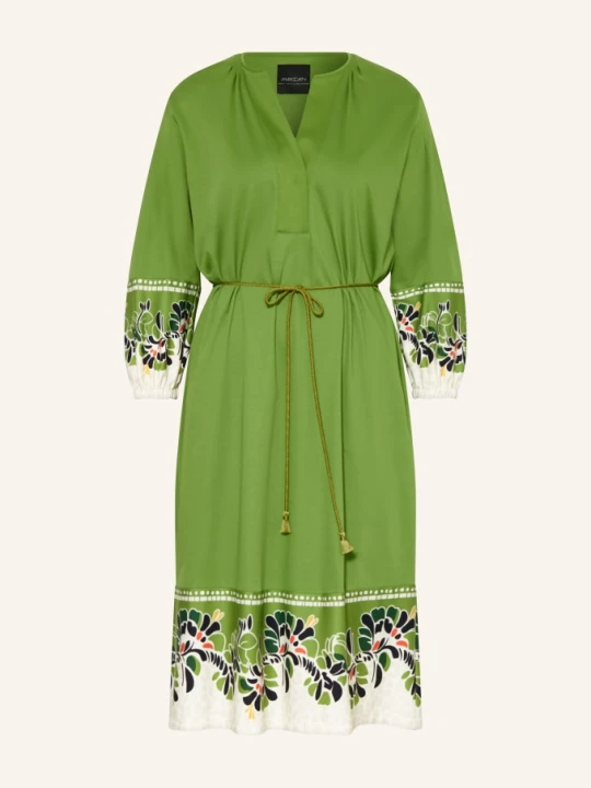 Zdjęcie produktu Marc Cain Sukienka Z Dżerseju Z Rękawami 3 / 4 gruen 526 garden green