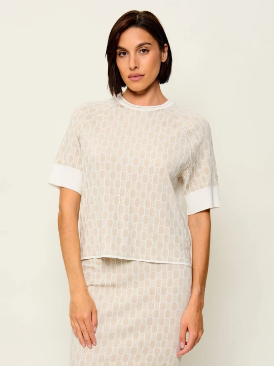 Zdjęcie produktu Marc Cain Sweter | Loose fit beżowy