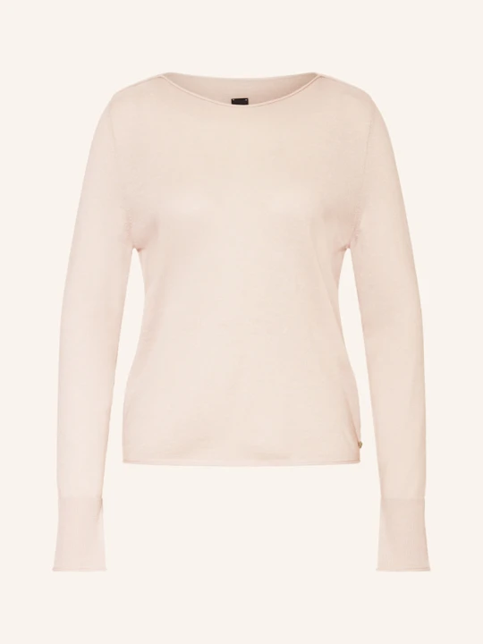 Zdjęcie produktu Marc Cain Sweter Z Błyszczącą Przędzą rosa 153 Magnolia