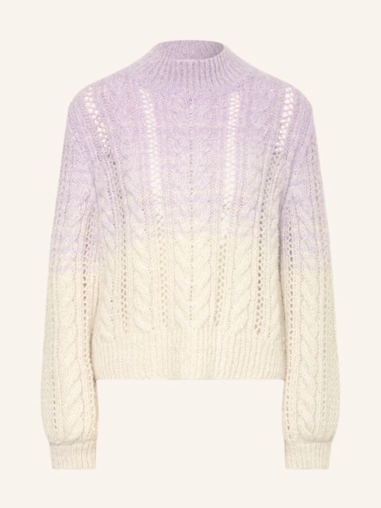 Zdjęcie produktu Marc Cain Sweter Z Brokatową Przędzą lila 724 purple rose