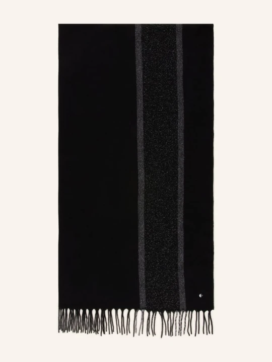 Zdjęcie produktu Marc Cain Szalik Z Błyszczącą Przędzą schwarz 900 black new