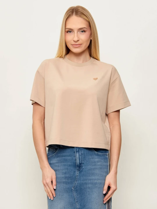 Zdjęcie produktu Marc Cain T-shirt | Loose fit beżowy