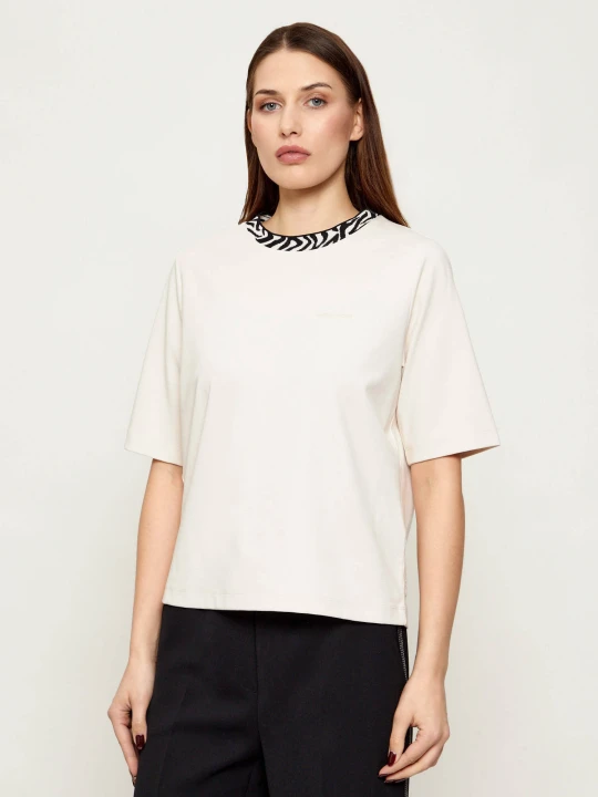 Zdjęcie produktu Marc Cain T-shirt | Regular Fit beżowy
