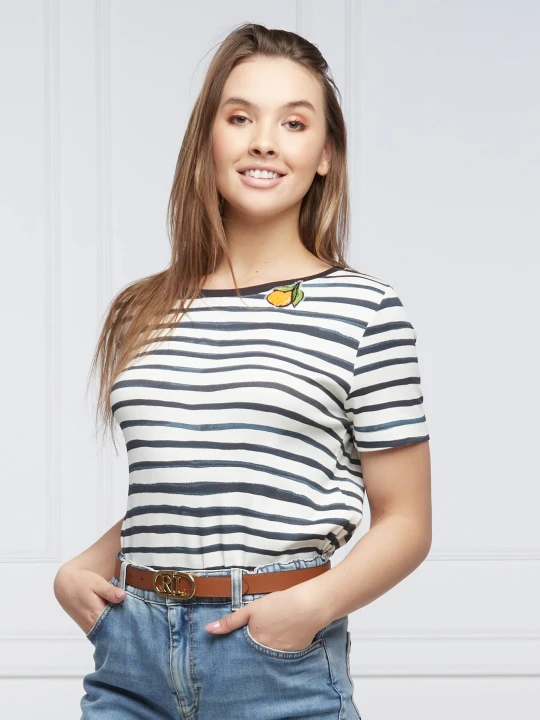 Zdjęcie produktu Marc Cain T-shirt | Regular Fit biały