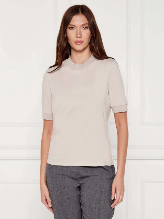 Zdjęcie produktu Marc Cain T-shirt | Slim Fit beżowy