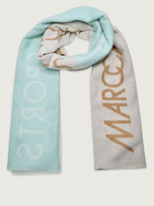 Zdjęcie produktu Marc Cain Wełniany szal beżowy