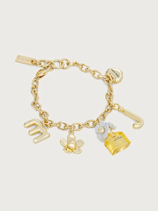 Zdjęcie produktu MARC JACOBS bransoletka damska pozłacana MINI ICON złoty