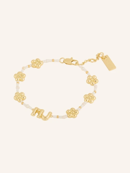 Zdjęcie produktu Marc Jacobs Bransoletka The Beaded Mj Balloon Bracelet gold