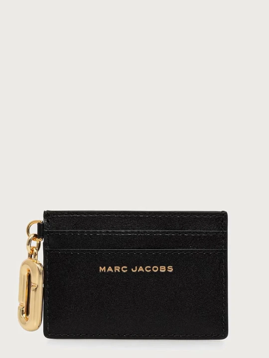 Zdjęcie produktu MARC JACOBS etui na karty damskie skórzane CARD CASE czarny