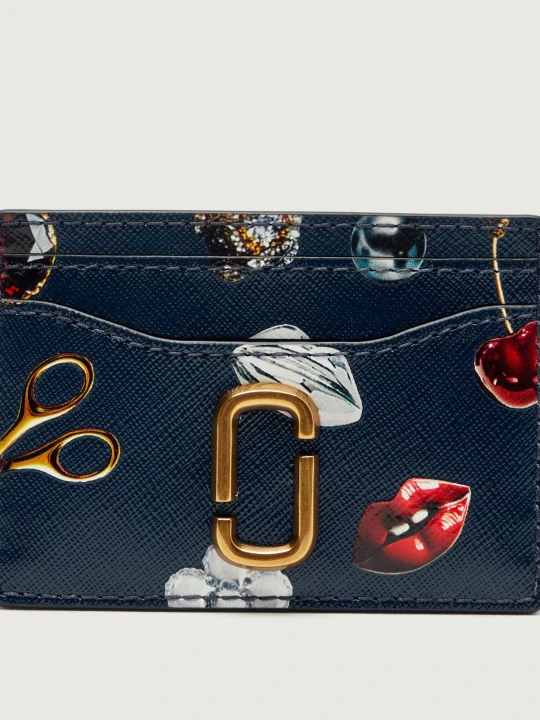 Zdjęcie produktu Marc Jacobs Etui na karty THE CARD CASE granatowy