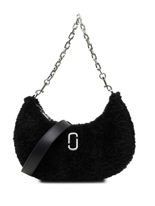 Zdjęcie produktu Marc Jacobs Hobo | shearling czarny