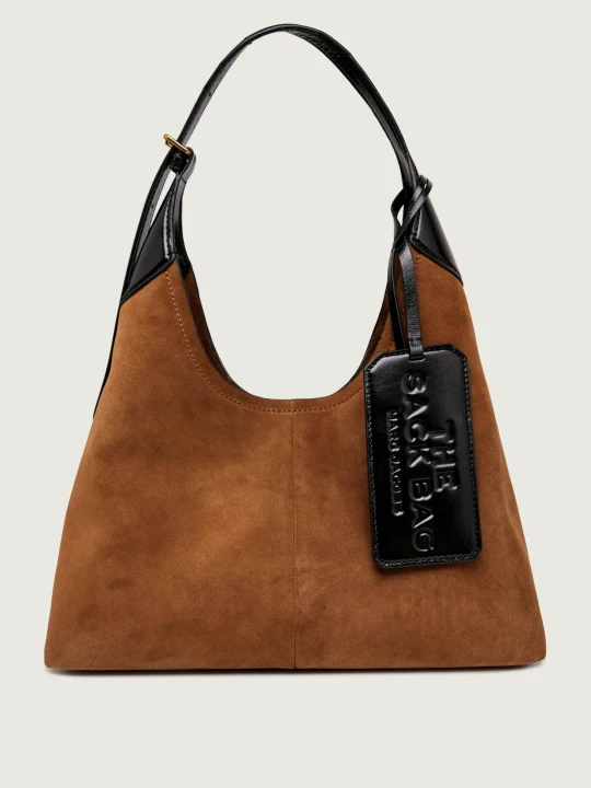 Zdjęcie produktu Marc Jacobs Hobo The Belted Sack Bag | zamsz brązowy
