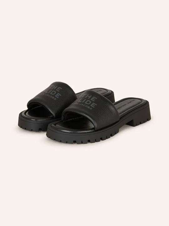 Zdjęcie produktu Marc Jacobs Klapki The Slides schwarz CZARNY