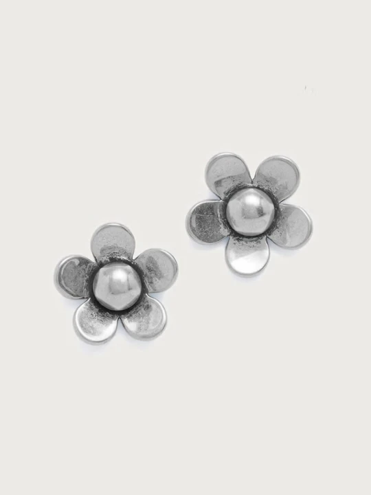 Zdjęcie produktu MARC JACOBS kolczyki damskie mosiężne DAISY WILD srebrny