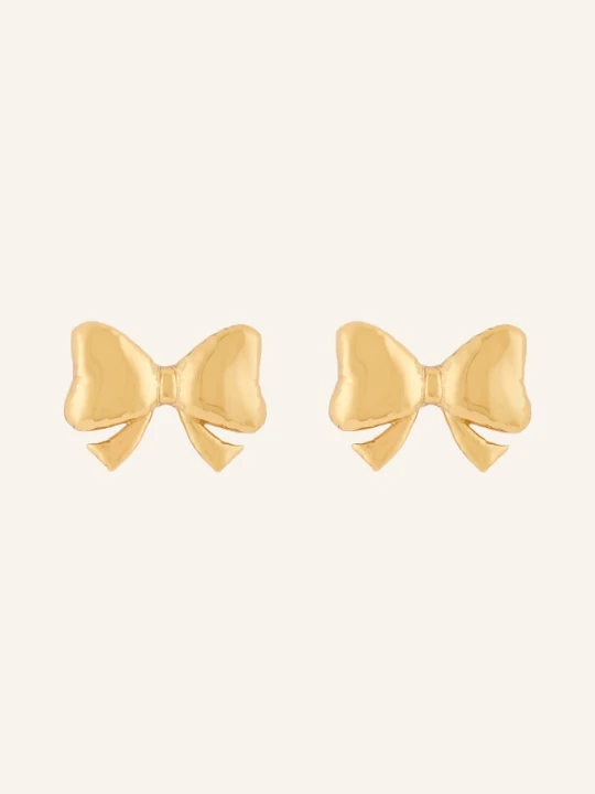 Zdjęcie produktu Marc Jacobs Kolczyki The Bow Stud Earrings gold