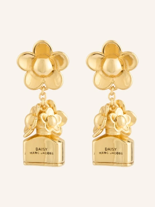 Zdjęcie produktu Marc Jacobs Kolczyki The Mini Icon Daisy gold