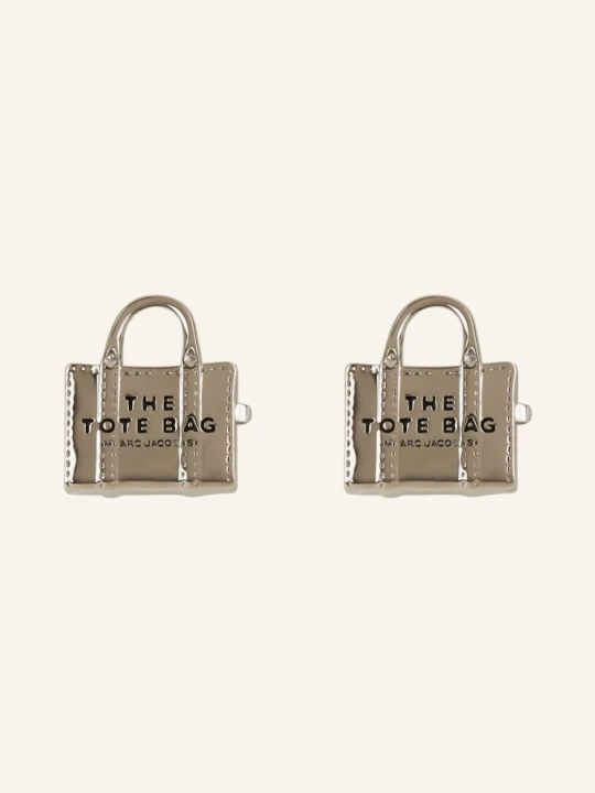 Zdjęcie produktu Marc Jacobs Kolczyki The Tote Bag Studs silber SREBRNY