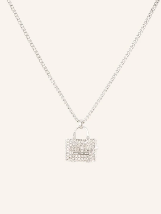 Zdjęcie produktu Marc Jacobs Łańcuszek The Pave Tote Necklace silber SREBRNY