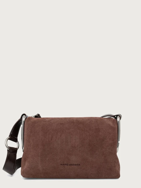 Zdjęcie produktu MARC JACOBS MEDIUM SHOULDER BAG torebka crossbody damska zamszowa
