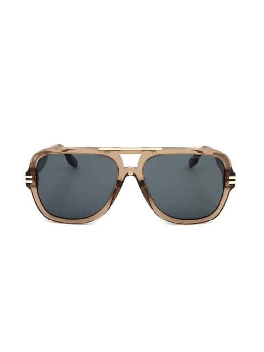 Zdjęcie produktu Marc Jacobs Męskie okulary przeciwsłoneczne w kolorze beżowo-szarym rozmiar: 58