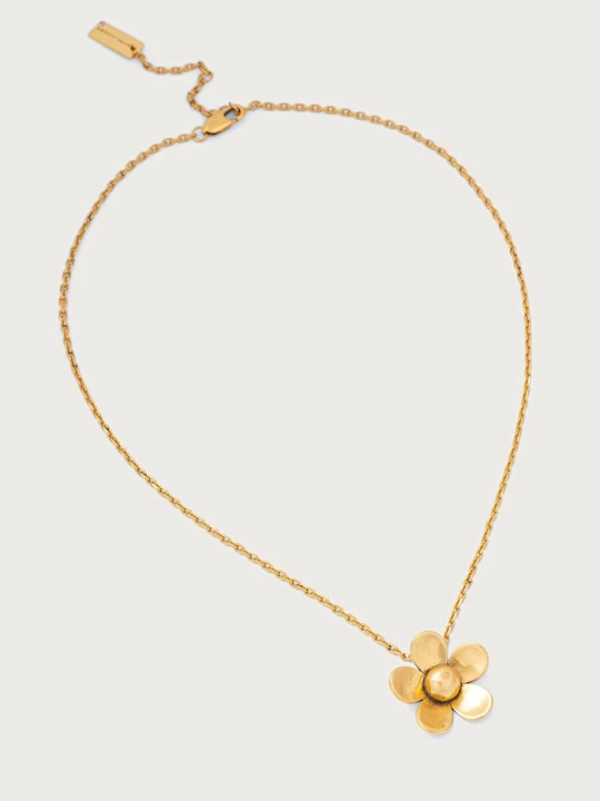 Zdjęcie produktu MARC JACOBS naszyjnik damski metalowy DAISY WILD złoty