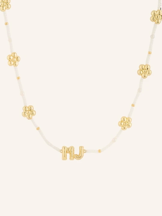 Zdjęcie produktu Marc Jacobs Naszyjnik The Beaded Mj Balloon Necklace gold