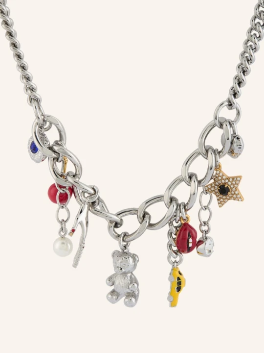 Zdjęcie produktu Marc Jacobs Naszyjnik Trinket Charm silber srebrny
