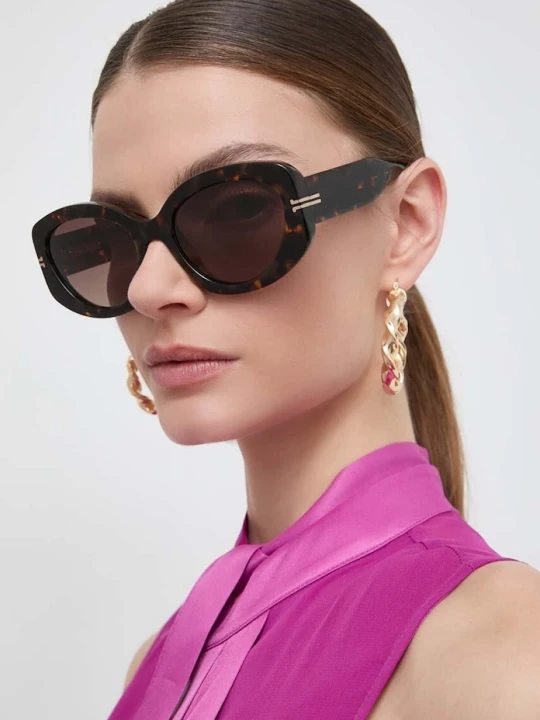 Zdjęcie produktu Marc Jacobs okulary przeciwsłoneczne brązowy