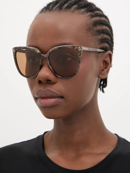 Zdjęcie produktu Marc Jacobs okulary przeciwsłoneczne brązowy