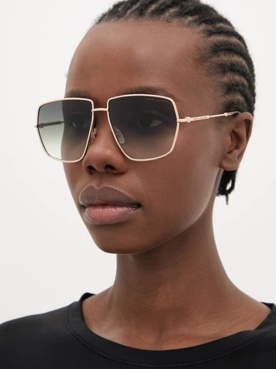 Zdjęcie produktu Marc Jacobs okulary przeciwsłoneczne złoty
