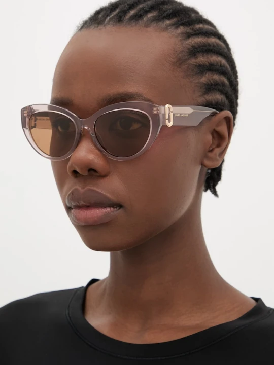 Zdjęcie produktu Marc Jacobs okulary przeciwsłoneczne beżowy