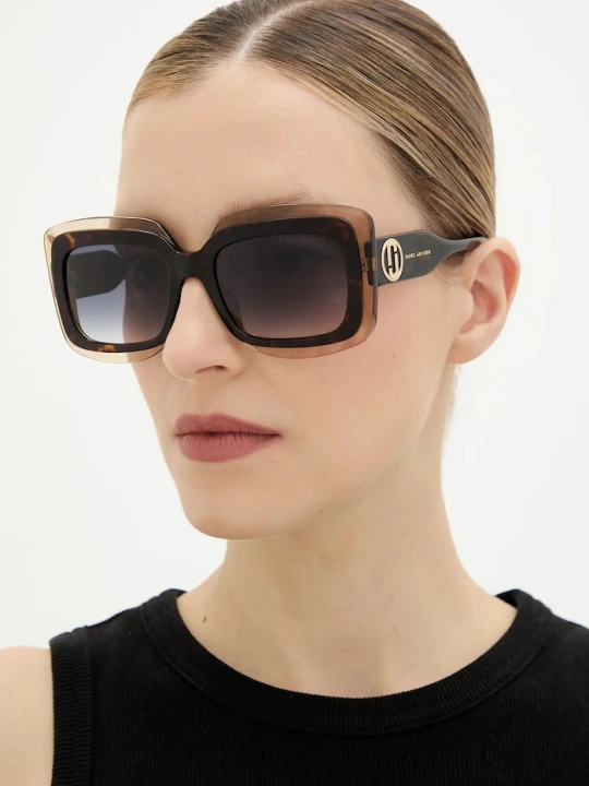 Zdjęcie produktu Marc Jacobs okulary przeciwsłoneczne brązowy
