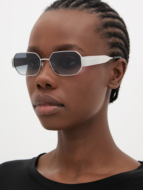 Zdjęcie produktu Marc Jacobs okulary przeciwsłoneczne damskie srebrny