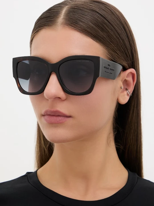 Zdjęcie produktu Marc Jacobs okulary przeciwsłoneczne damskie brązowy