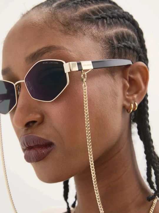 Zdjęcie produktu Marc Jacobs okulary przeciwsłoneczne złoty