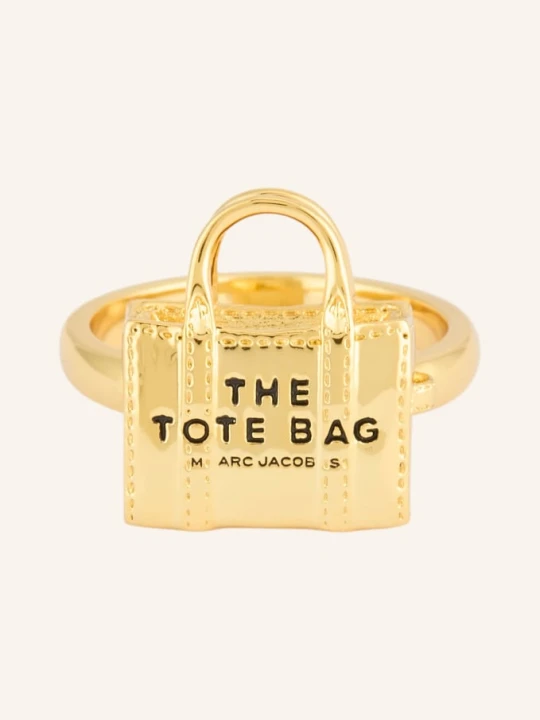 Zdjęcie produktu Marc Jacobs Pierścionek The Tote Bag Ring gold