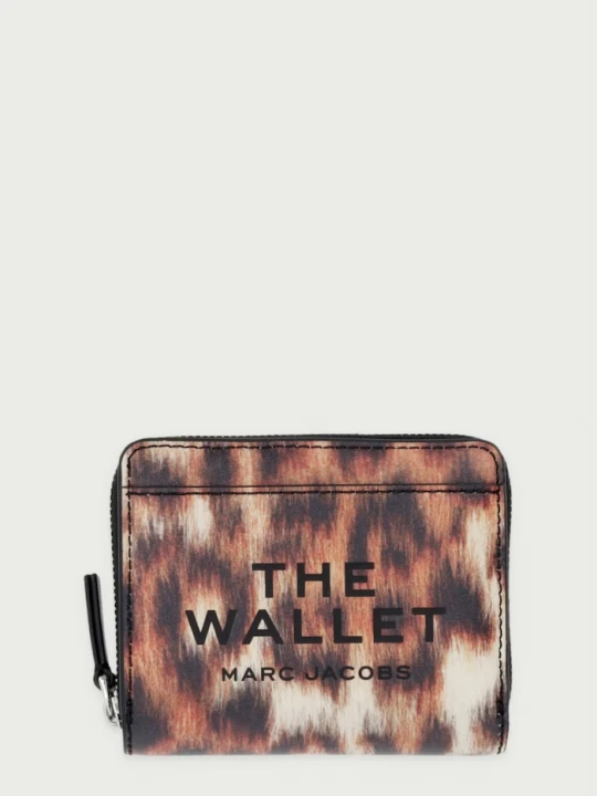 Zdjęcie produktu MARC JACOBS portfel damski skórzany THE WALLET brązowy