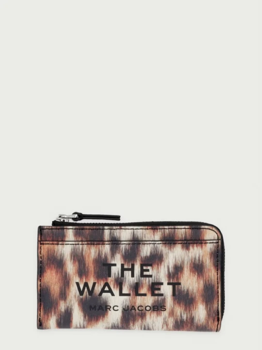 Zdjęcie produktu MARC JACOBS portfel damski skórzany THE WALLET brązowy
