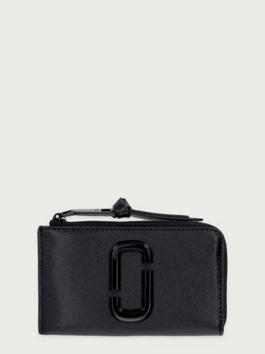 Zdjęcie produktu MARC JACOBS portfel damski skórzany THE TOP ZIP MULTI WALLET czarny