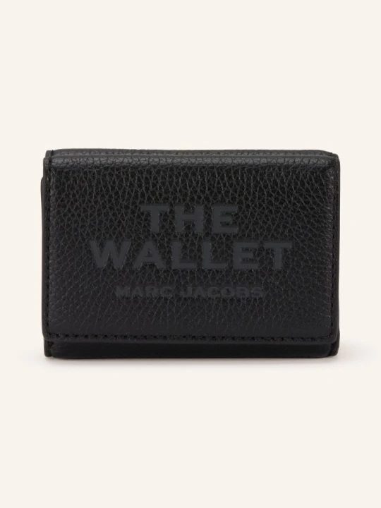 Zdjęcie produktu Marc Jacobs Portfel The Leaher Trifold Wallet schwarz CZARNY
