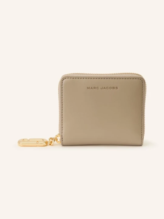 Zdjęcie produktu Marc Jacobs Portfel The Scene Slim Compact Wallet beige